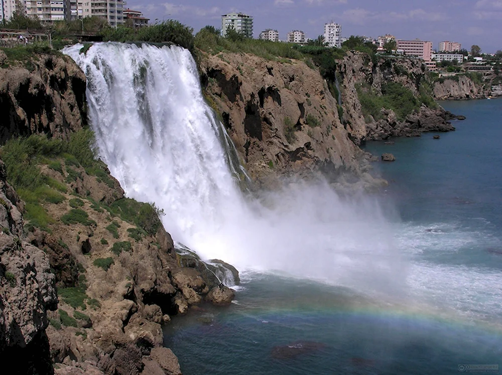 Анталия водопад Дюден