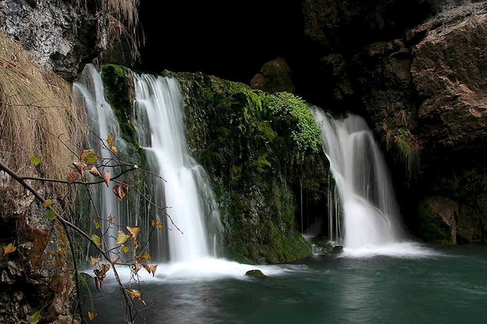 Атыш водопад Башкирия