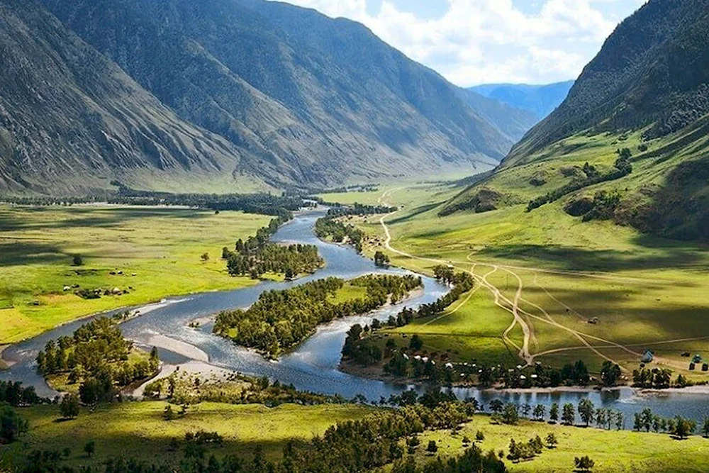 Чулышманская Долина горный Алтай