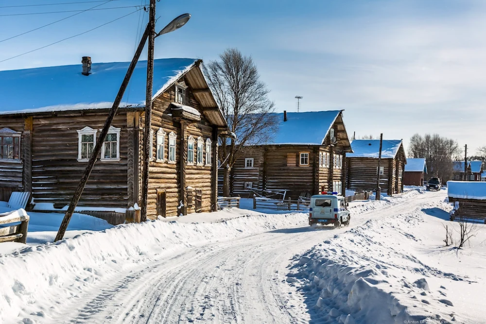 Деревня Кимжа Мезенского района