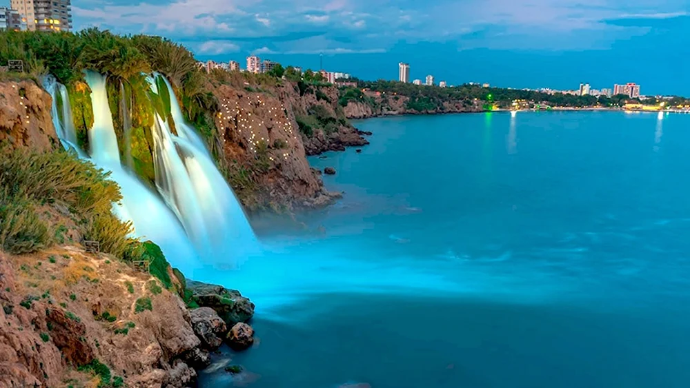 Дюденский водопад Турция