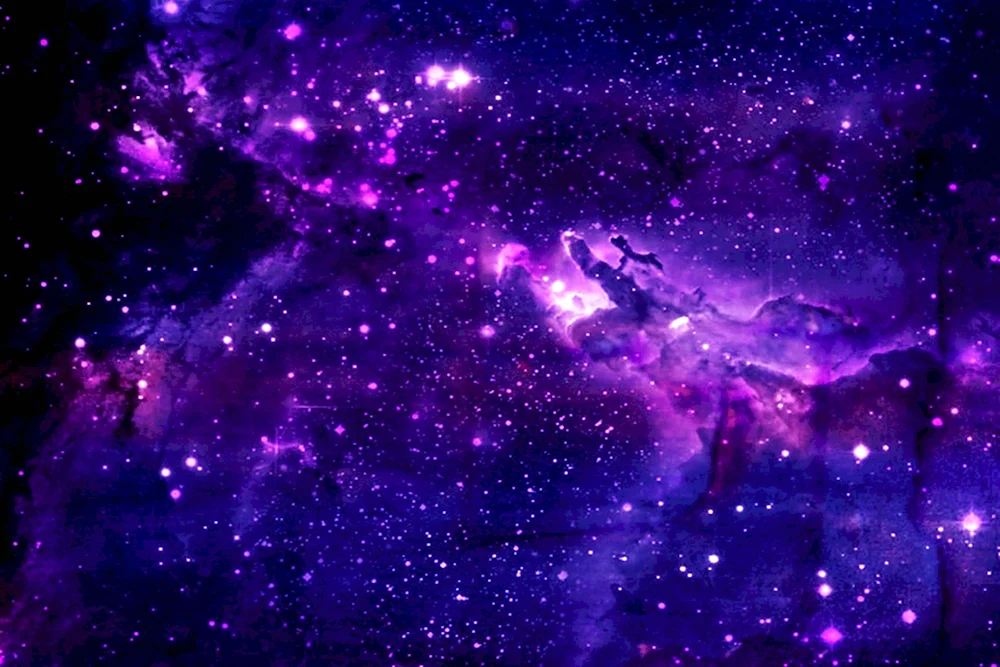Фиолетовый космос
