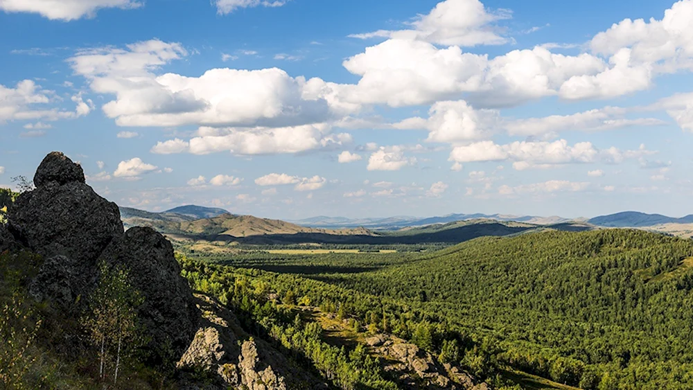 Гора Урал Тау в Башкирии