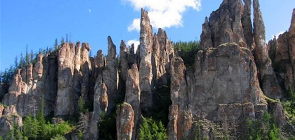 Горы Ленские столбы Якутия