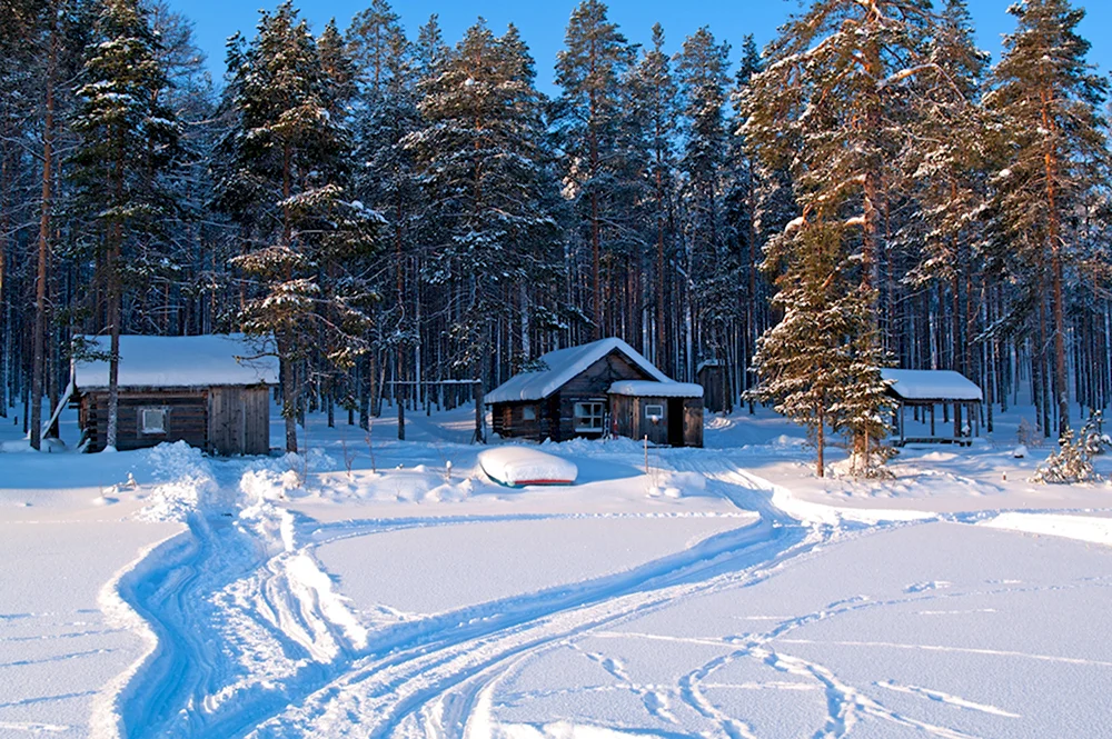 Изба Хирмуш Карелия