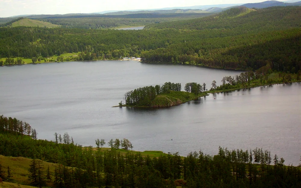 Калкан озеро в Учалах
