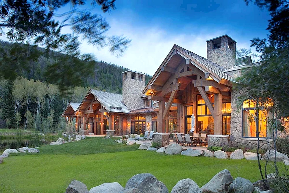 Канадский Timber frame