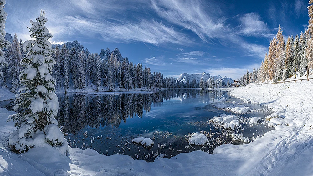 Карелия зима