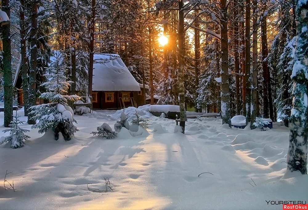 Карелия зимой