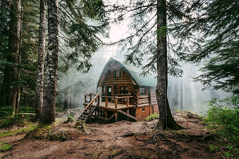 Хижина гномов Британская Колумбия