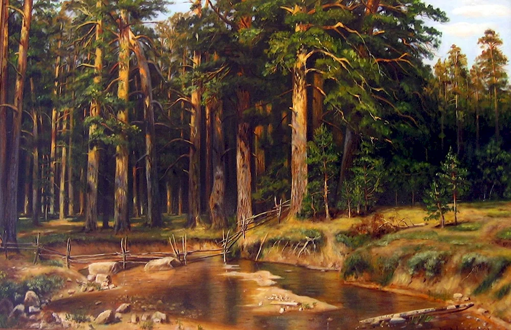 Корабельная роща 1898 Шишкин