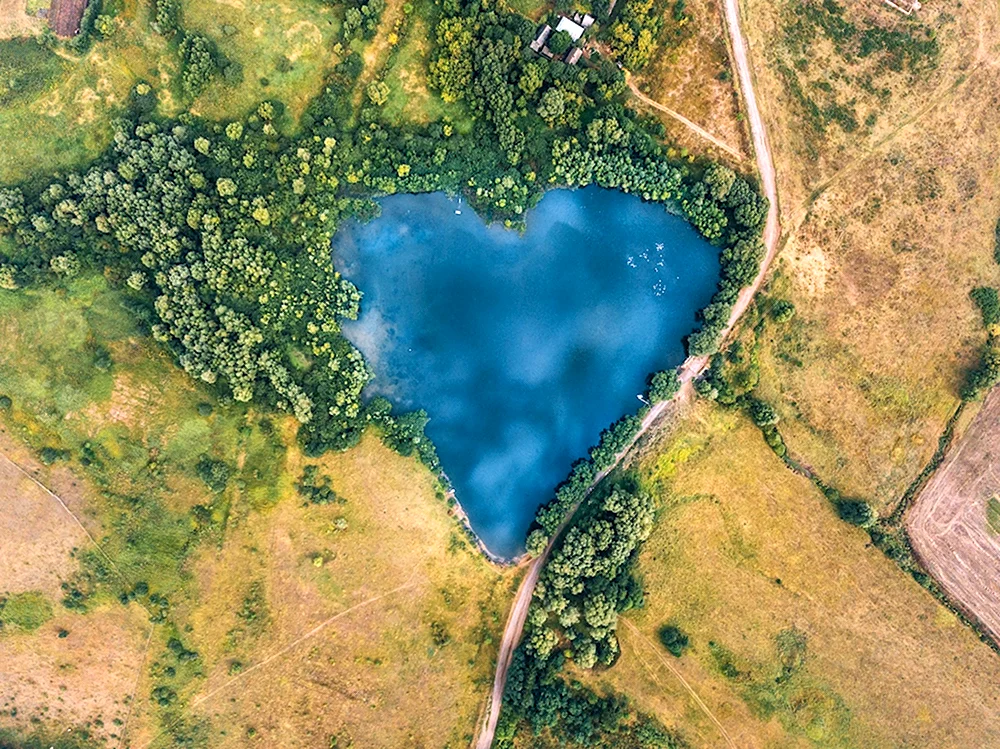 Лорейн Каунти озеро сердце