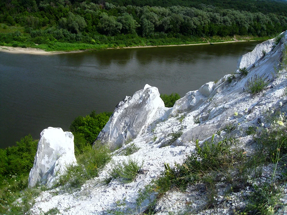 Меловые горы Шебекино