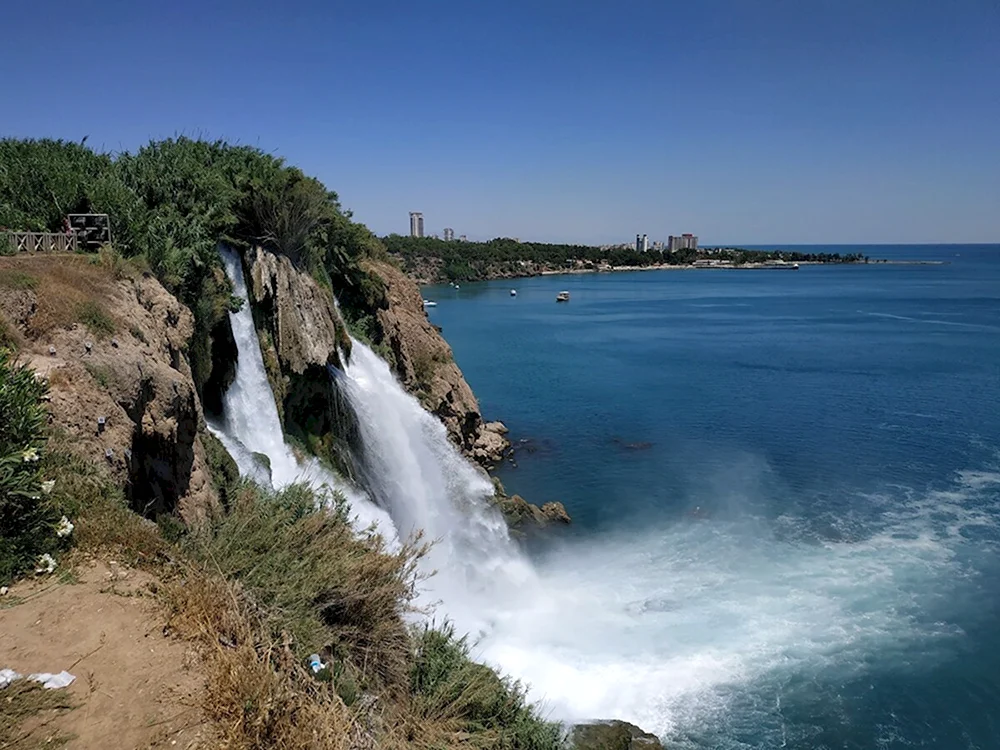 Нижний Дюденский водопад Анталья