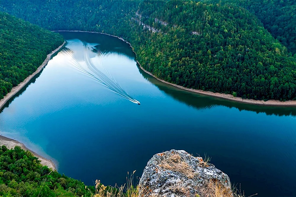 Нугушское водохранилище Башкирия