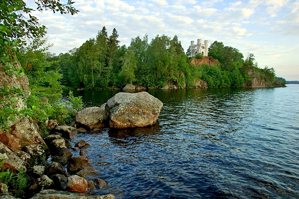 Парк Монрепо г. Выборг