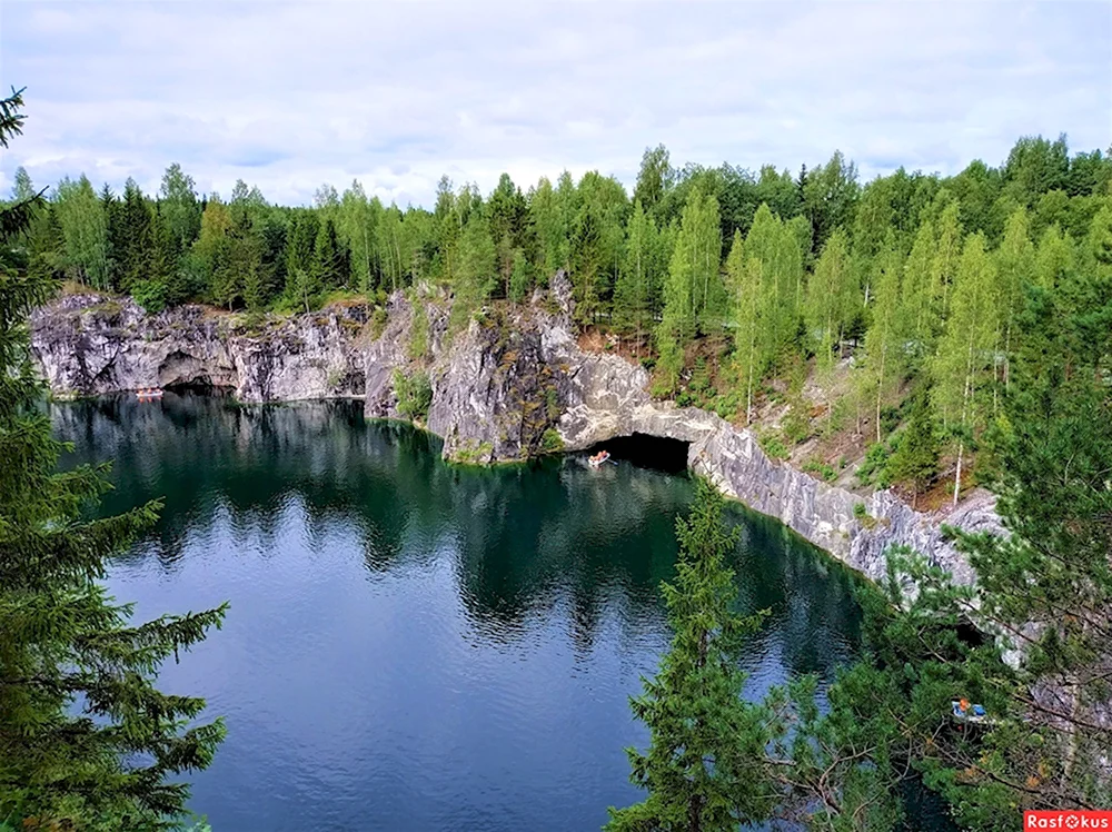 Пейзажи Карелии Рускеала