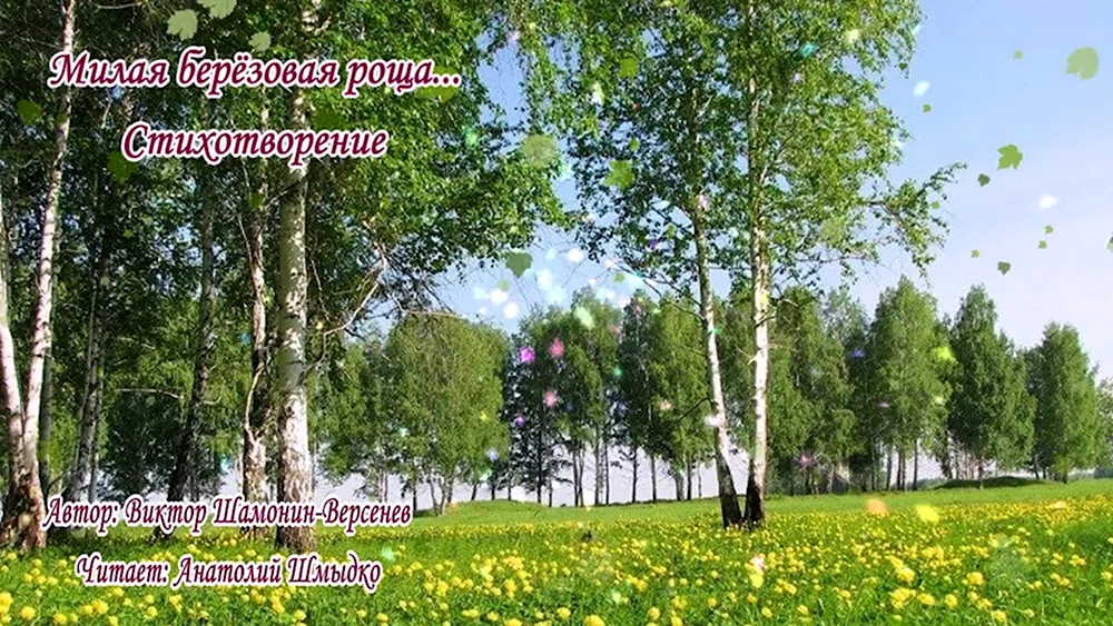 Пейзажи Удмуртии Италмас и берёза