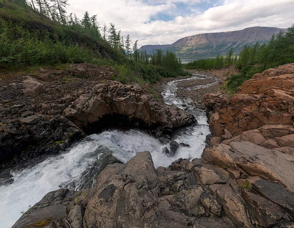 Плато Путорана Эвенкия