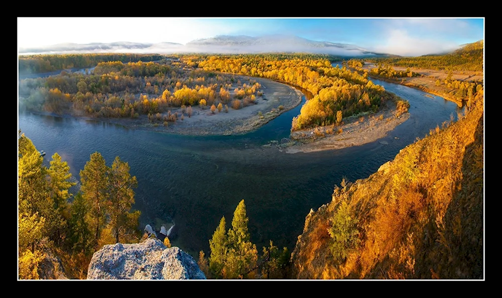 Река Чикой Забайкальский край