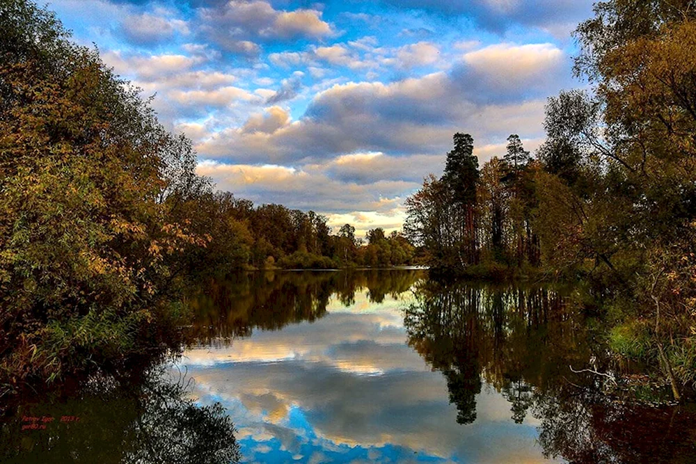 Река Горенка в Балашихе