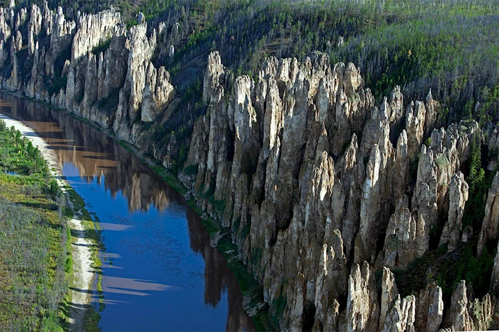 Река Лена Ленские столбы