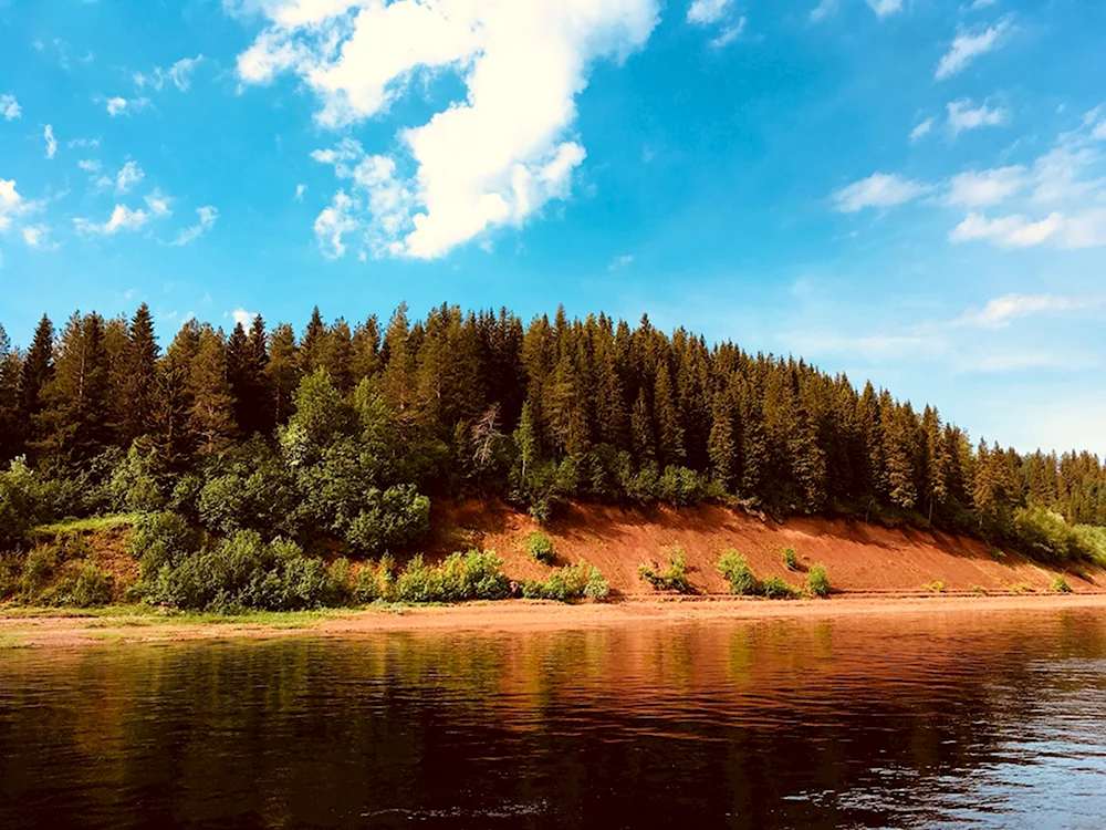 Река Мезень Лешуконское