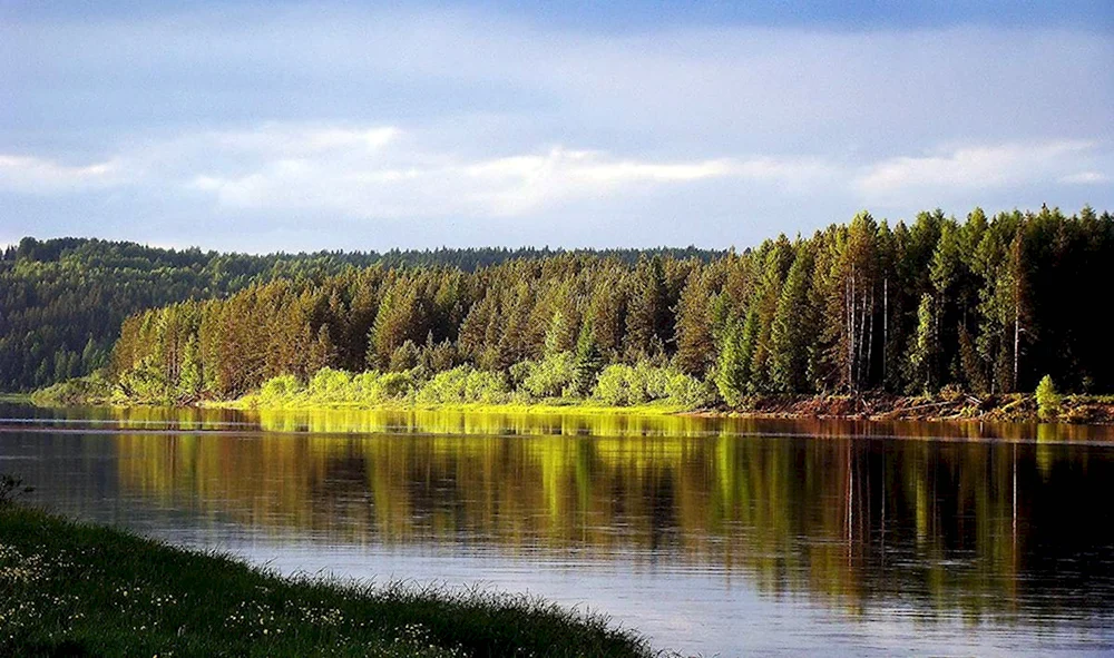 Река Мезень Республика Коми