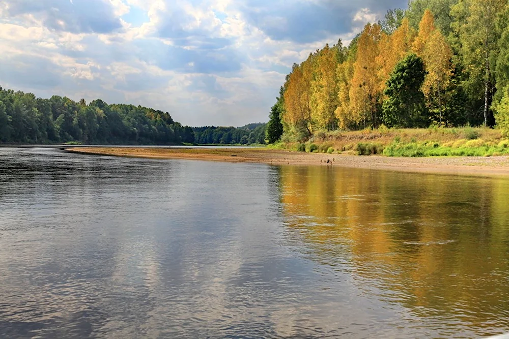 Река Неман Беларусь