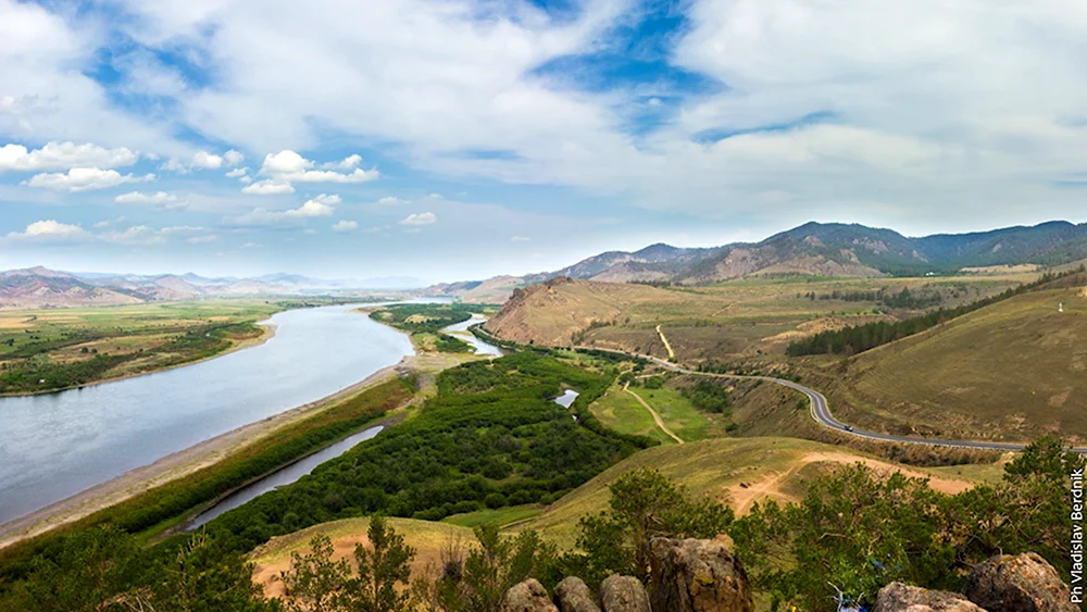 Река Селенга Улан-Удэ