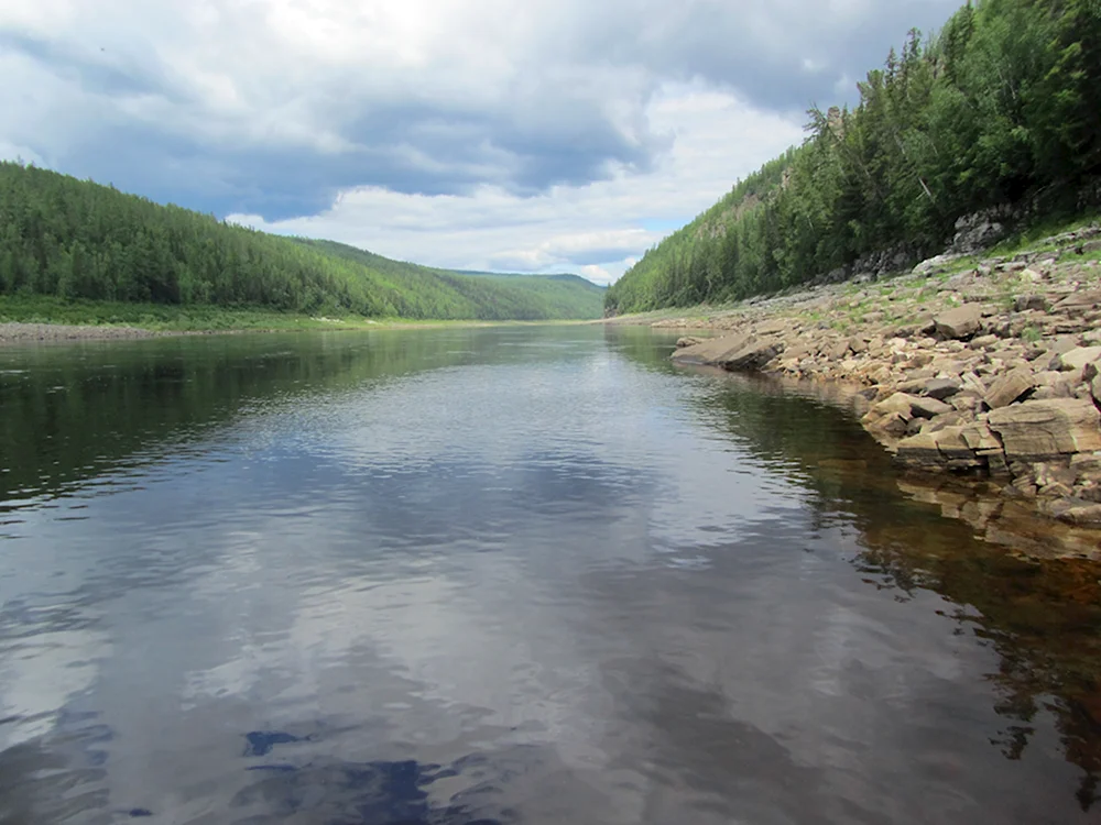 Река Тунгуска Красноярский край