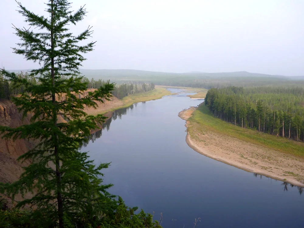 Река Тунгуска Красноярский край