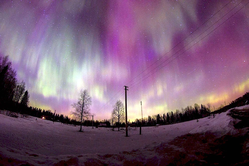 Северное сияние Череповец