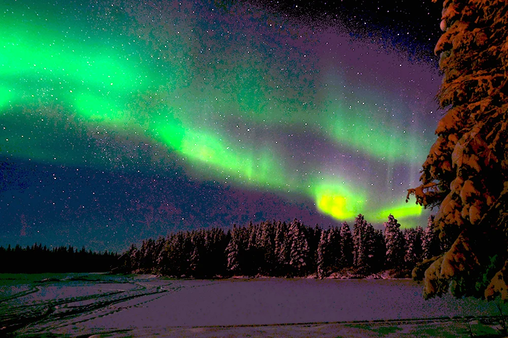 Северное сияние Йошкар Ола