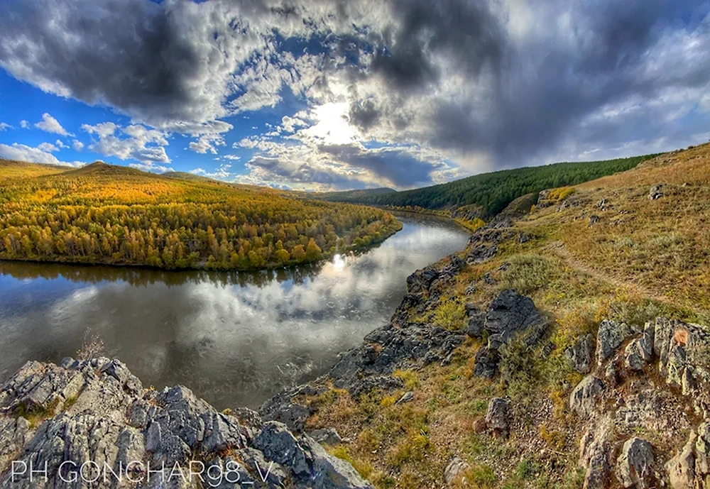Скалы Сухотино Забайкалье