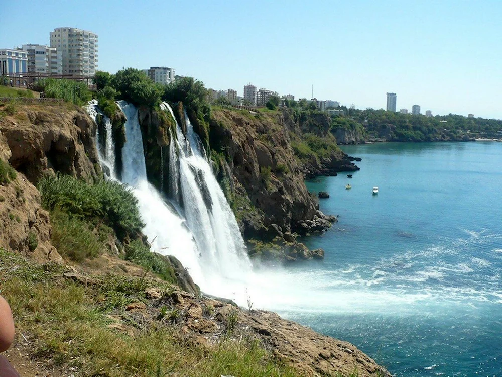 Турция Анталия водопад Дюден