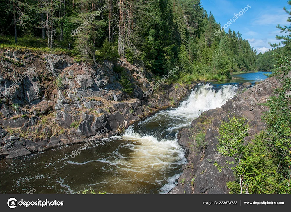 Водопад Кивач