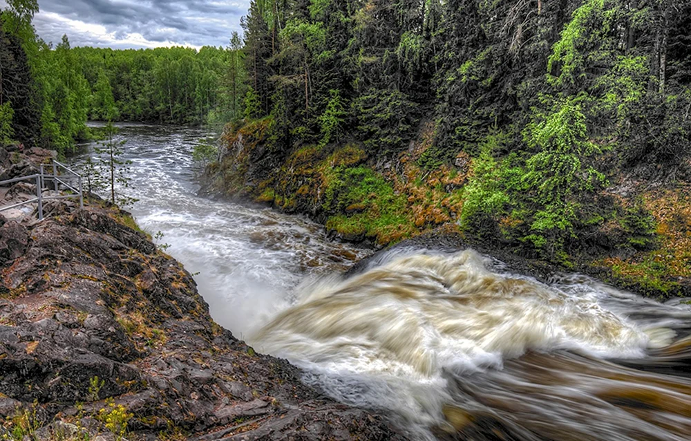 Водопад Кивач