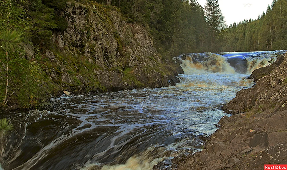 Водопад Кивач и Марциальные воды
