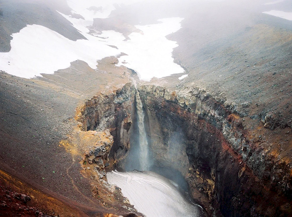 Водопад Мутновский Камчатка