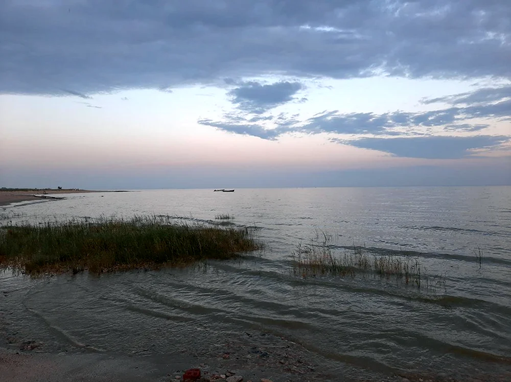Замёршое Азовское море Таганрог