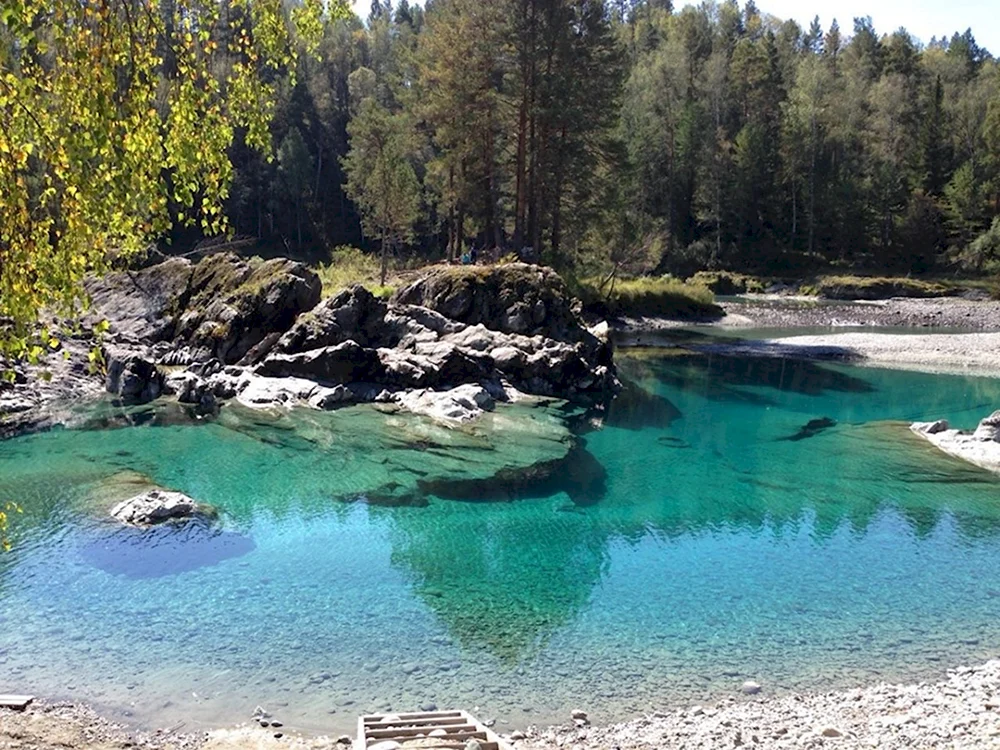 Зангар Куль голубое озеро