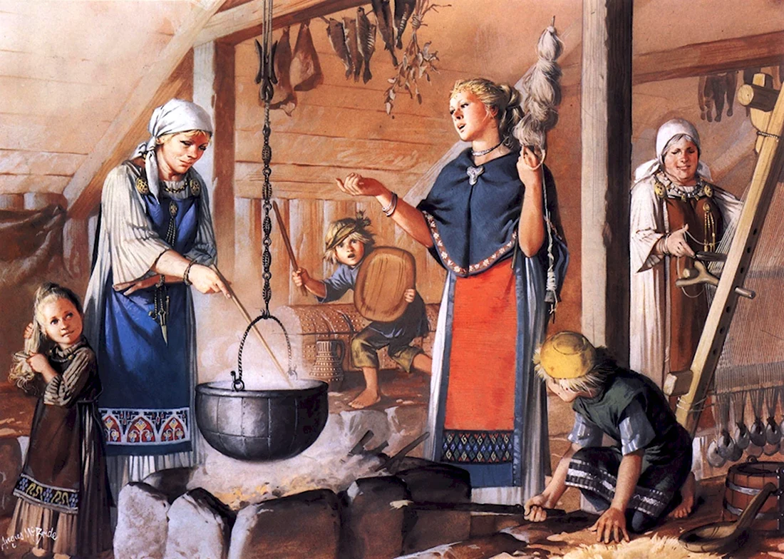 Древние славяне быт