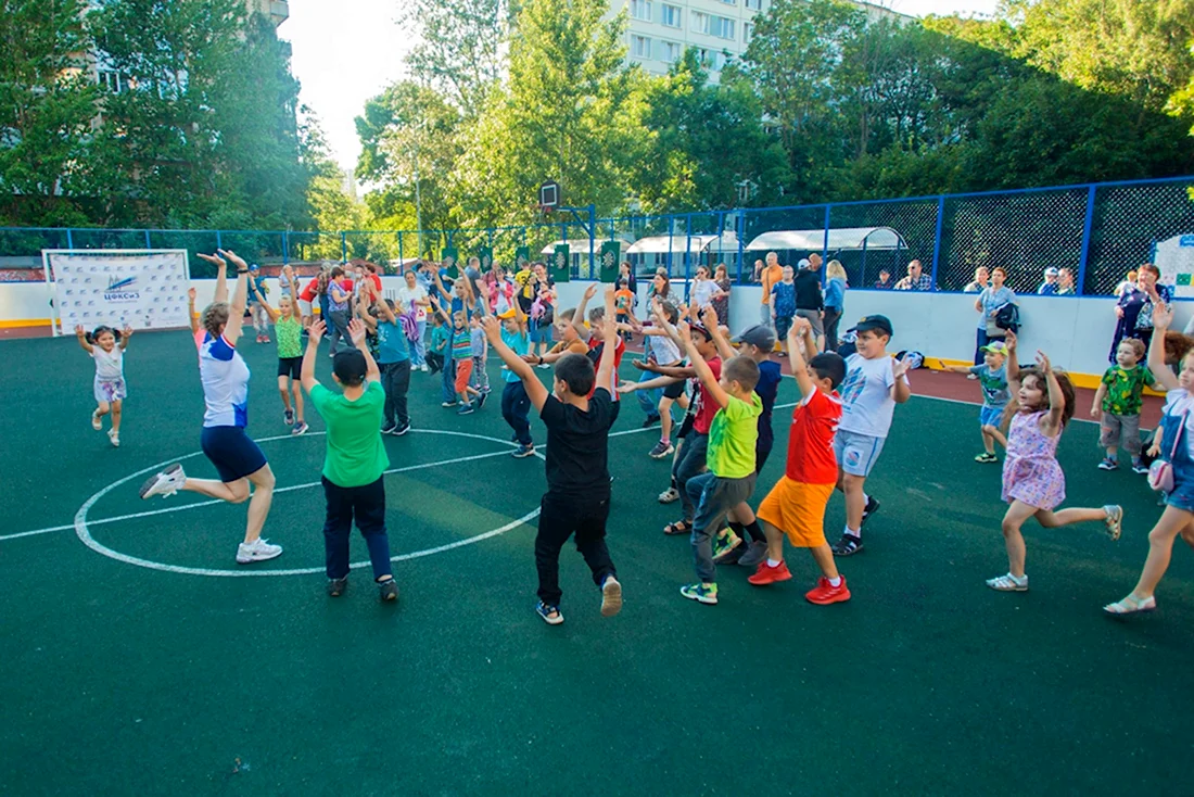 Физкультура на улице