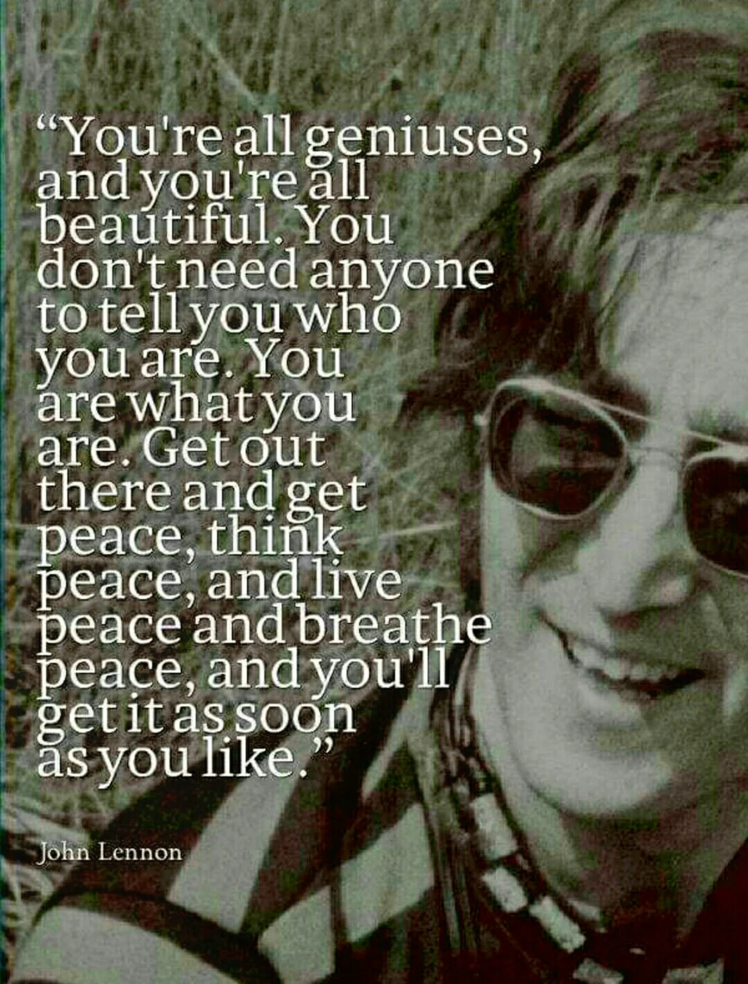 John Lennon quotes Happiness