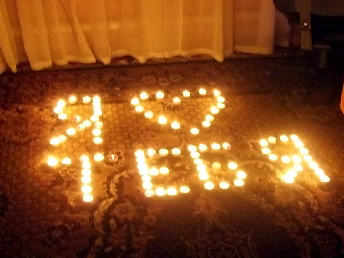 Люблю из свечей