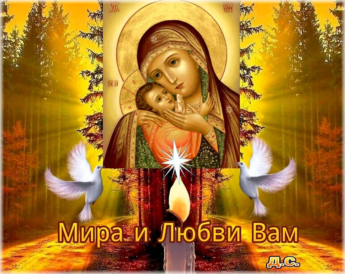Мира вам любви и добра