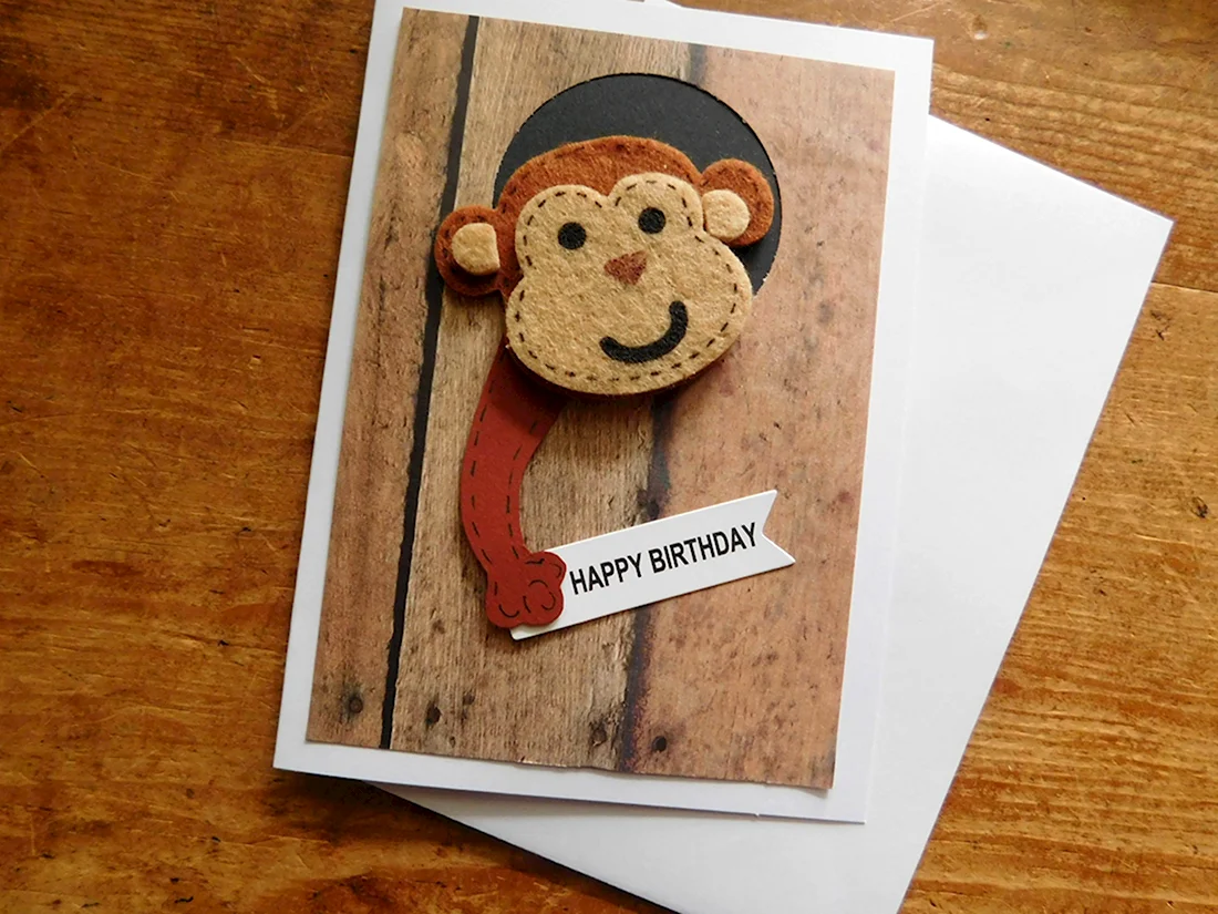 Monkey Card