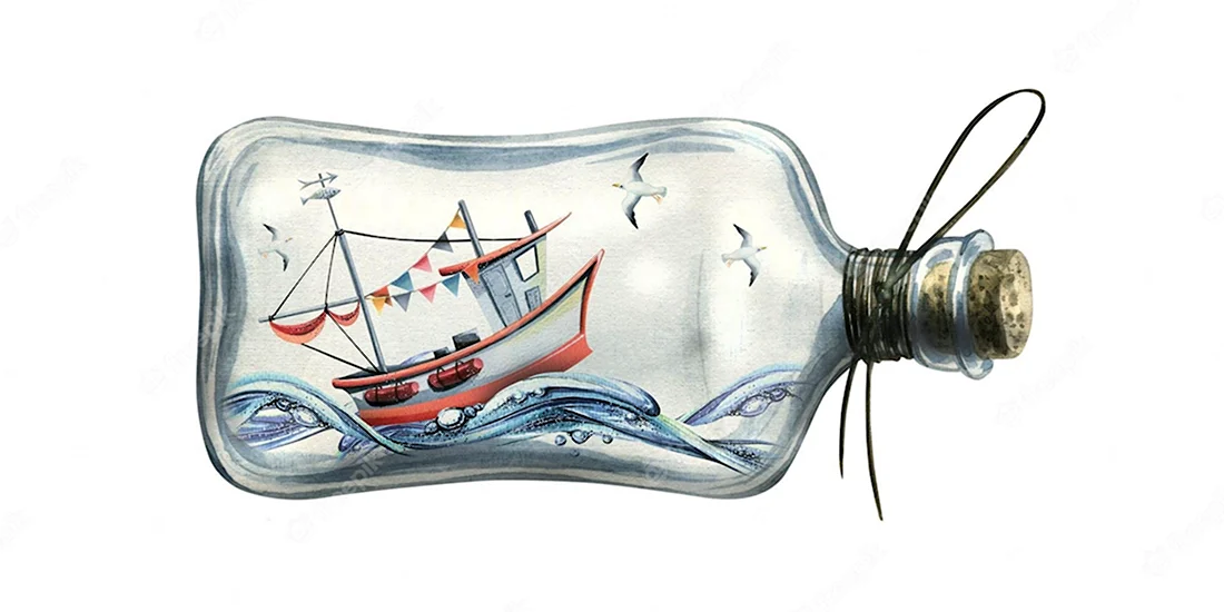 Море в бутылке
