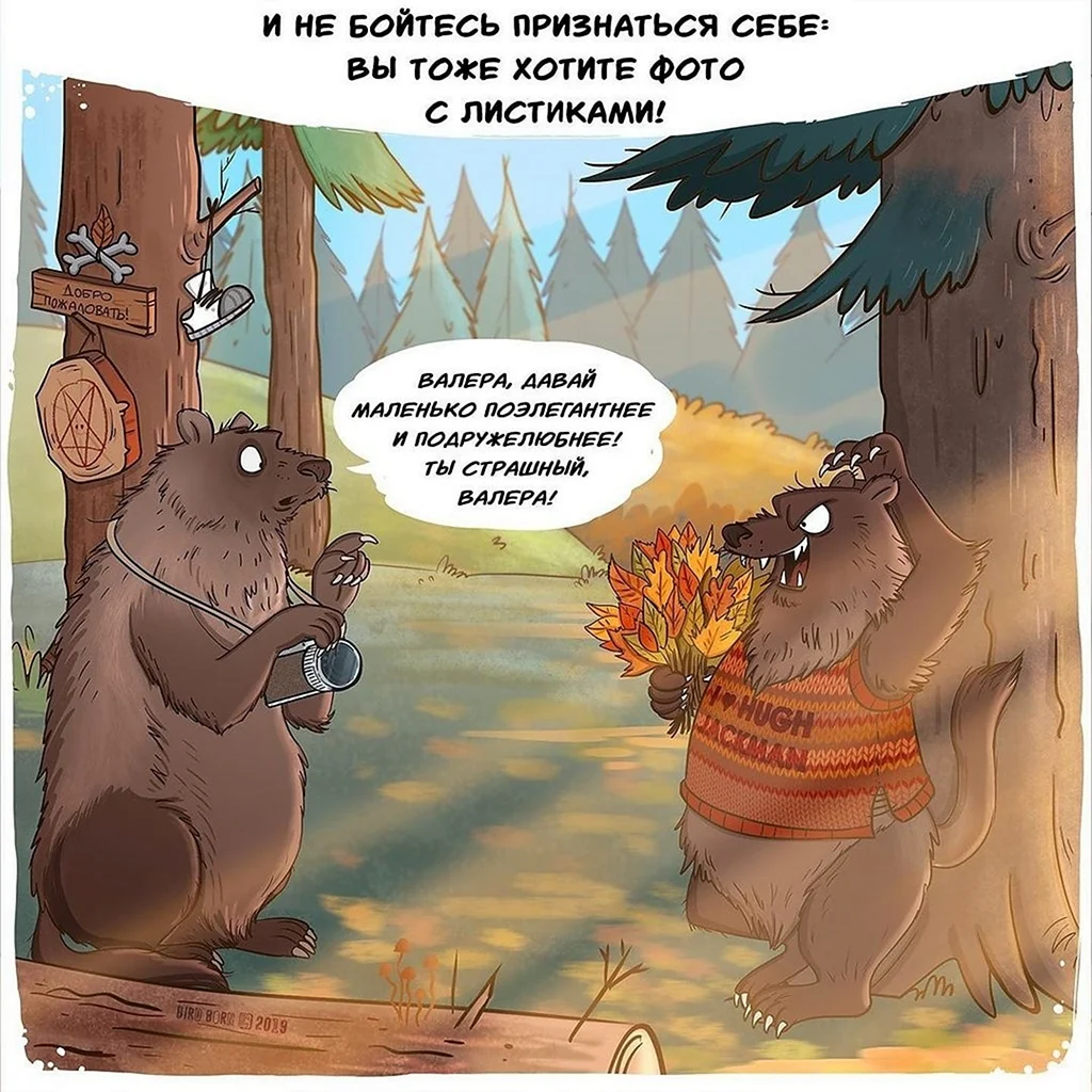Осень юмор